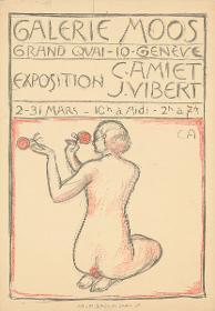 Galerie Moos. Exposition C. Amiet, J. Vibert