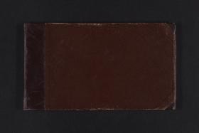 Skizzenbuch mit 20 Blatt / 40 Seiten (davon 15 bezeichnete Seiten)