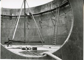 Rheinstahl Eggers-Kehrhahn GmbH, Stahltank im Bau