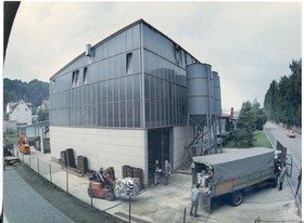 "Elektror" Karl W. Müller, Produktionsgebäude, vermutlich die Gießerei in Mühlacker