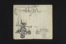 Reich gestaltetes barockes Fenster (am Palais Czernín-Morzin in Prag?)