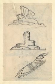Imaginäre Skizze, Recto und Verso