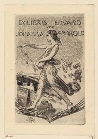 Exlibris Eduard  und Johanna Arnhold