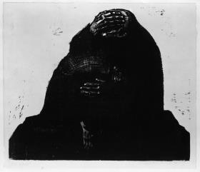 Die Eltern (Verworfene Fassung zu Blatt 3 aus "Krieg", 7. Zustand)