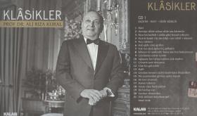 Klâsikler. Prof. Dr. Ali Rıza Kural. CD I