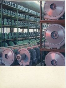 "Elektror" Karl W. Müller, Maschinen-Bauteile im Lager