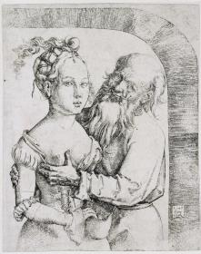 Der lüsterne Alte (Ungleiches Paar)