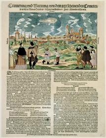 Erinnerung und Warnung vor dem jetzt scheinenden Cometen so in diesem Monat Octobris deß jetzt lauffenden 80. Jars erstmals erschienen.