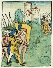 Eine belagerte Burg