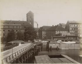 Berlin, Waisenbrücke und Neue Friedrichstraße