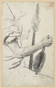 Armstudie einer Spinnerin