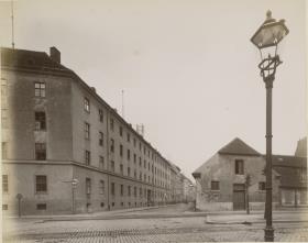 Berlin, Gitschinerstraße Ecke Alexandrinenstraße, Kürassierkaserne
