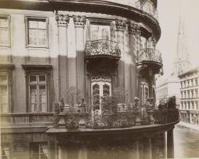 Berlin, Nikolaiviertel, Ephraim Palais, Detail der Eckfassade
