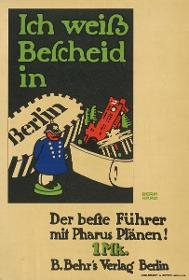 Ich weiß Bescheid in Berlin. Der beste Führer mit Pharus Plänen!