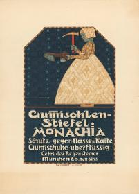 Gummisohlen-Stiefel Monachia