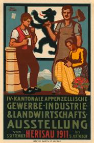 Gewerbe-Industrie & Landwirtschafts-Ausstellung Herisau 1911