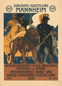 Jubiläums-Ausstellung Kunst und Gartenbau Mannheim 1607 - 1907