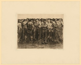Die Gefangenen (Blatt 7 aus "Bauernkrieg", 6. Zustand)