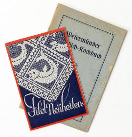a) Wesermünder Seefisch-Kochbuch. b) Filet-Neuheiten