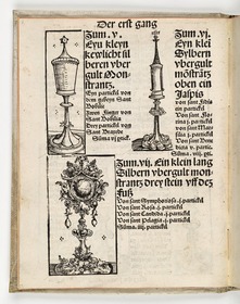 Wittenberger Heiltumsbuch: Monstranzen