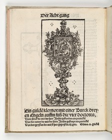 Wittenberger Heiltumsbuch: Reliquiar mit der Pietà