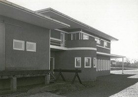 Schönberg in der Oberlausitz, Bahnhof, Straßenfront