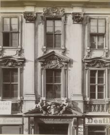 Berlin, Brüderstraße 2, Detail der Fassade