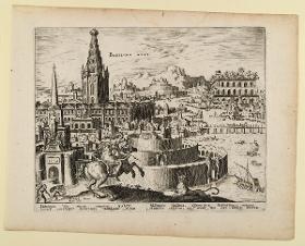 Die Mauern von Babylon, Blatt 7 aus der Folge: Die acht Weltwunder