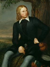 Bildnis des Dichters August Heinrich Hoffmann von Fallersleben