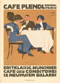 Café Plendl. Münchner Cafe und Konditorei