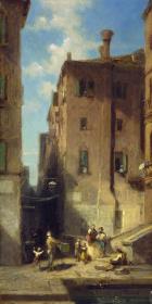 Straße in Venedig
