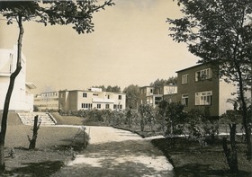 Breslau, Werkbundausstellung 1929 "Wohnung und Werkraum", Blick in die Siedlung