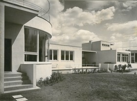 Breslau, Werkbundausstellung 1929 "Wohnung und Werkraum", Nr. 35,  Einfamilienhaus