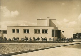 Breslau, Werkbundausstellung 1929 "Wohnung und Werkraum", Nr. 35,  Einfamilienhaus