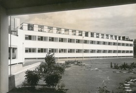 Breslau, Werkbundausstellung 1929 "Wohnung und Werkraum", Nr. 31, Wohnheim für Ledige und kinderlose Ehepaare
