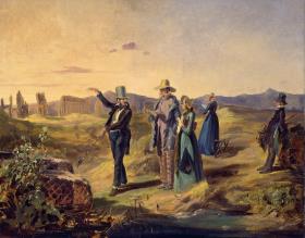 Engländer in der Campagna