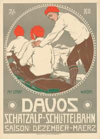 Davos Schatzalp Schlittelbahn