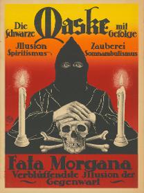 Die schwarze Maske mit Gefolge