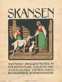 Skansen. Svenskt Byggdemuseum