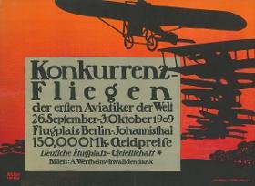 Konkurrenzfliegen der ersten Aviatiker