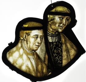Fragment mit sogenannten Fuggerbildnissen