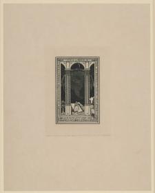 Exlibris Der Bibliothek des Eduard Wolfskehl'schen Hauses