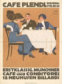 Café Plendl. Münchner Cafe und Konditorei