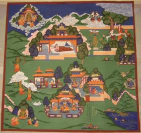 Buddhistische Szenen