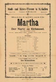 Martha. Der Markt zu Richmond