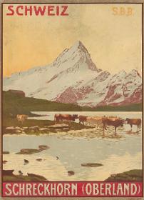 Schweiz Schreckhorn (Oberland)