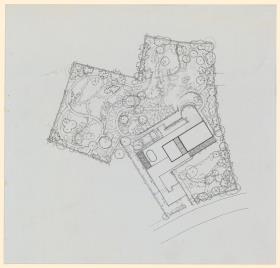 Jerusalem, Wohnhaus und Bibliothek für Salman Schocken, Lageplan