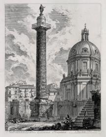 Trajanssäule (aus: Vedute di Roma)