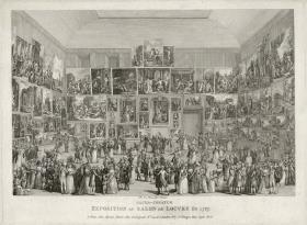 Exposition au Salon du Louvre en 1787