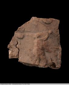 Tonverschlussfragment mit Siegelabrollung